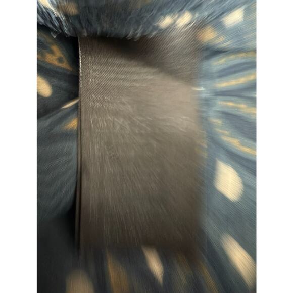 H&M Size 4 Floral Print Casual V Neck Sleeveless Top Pullover Blouse Hi Lo - Picture 6 of 8